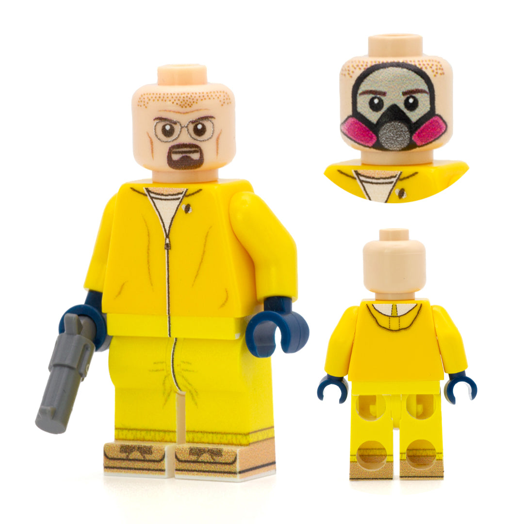 Walt and Jesse in HAZMAT suits Custom Design Minifigures Minifigs.me