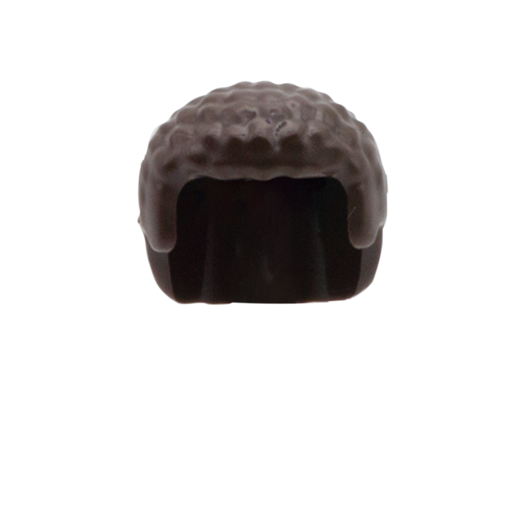 Dark Brown Short Afro Minifigs me dark-brown-short-afro-minifigs-me
