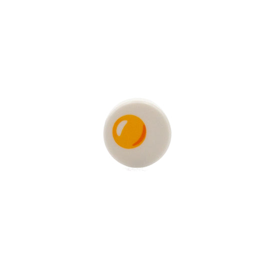 Pretend "Fried Egg" - LEGO Minifigure Accessory