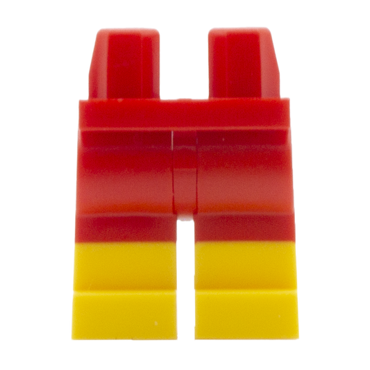 Red and Yellow LEGO Legs - LEGO Minifigure Legs