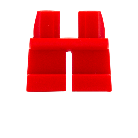 Short Red Legs - LEGO Minifigure Legs