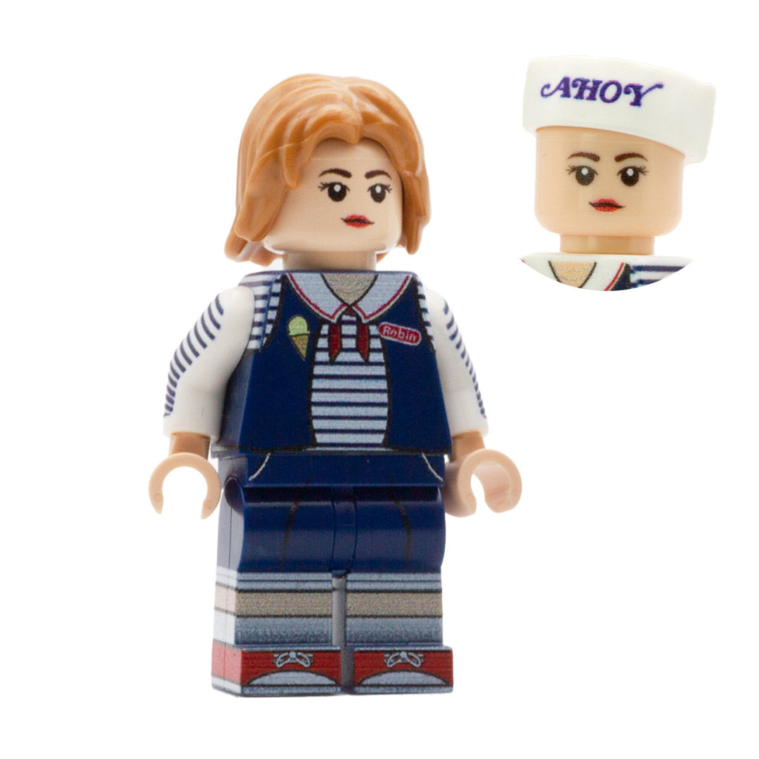 Robin from Stranger Things (Scoops Ahoy) - Custom LEGO minifigures