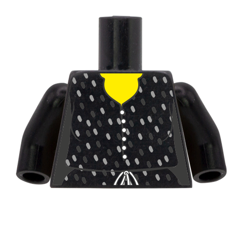 Spotty Maxi Dress Torso - CUSTOM DESIGN MINIFIGURE TORSO