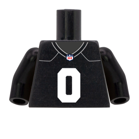 American Football Jerseys - Custom Design Minifigure Torso –