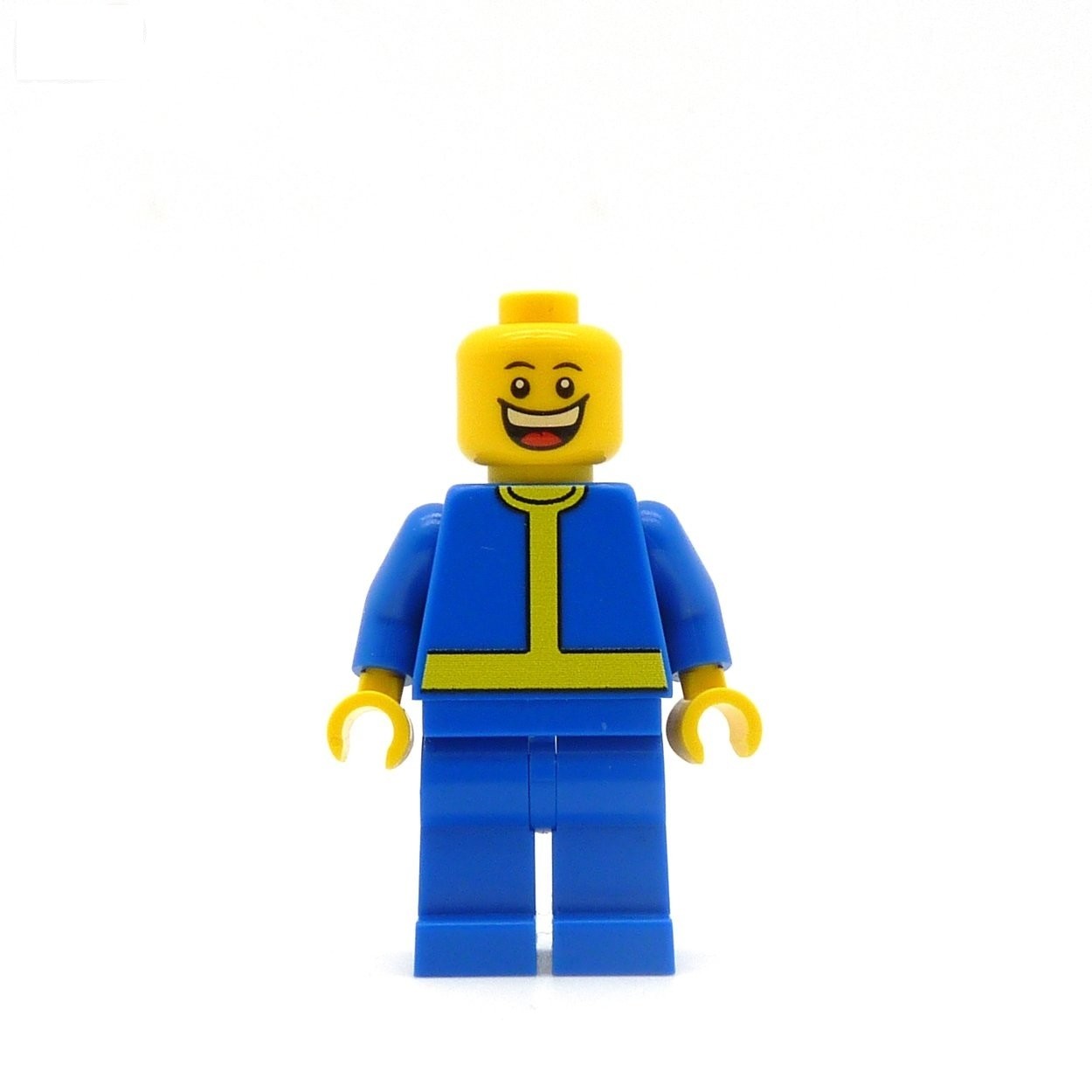 Vault Boy from Fallout Custom LEGO Minifigure
