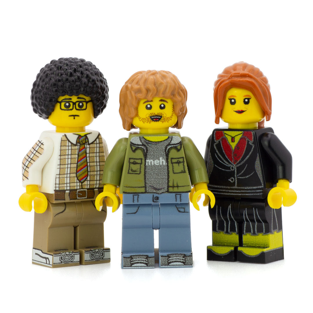 The IT Crowd - Custom LEGO Minifigures