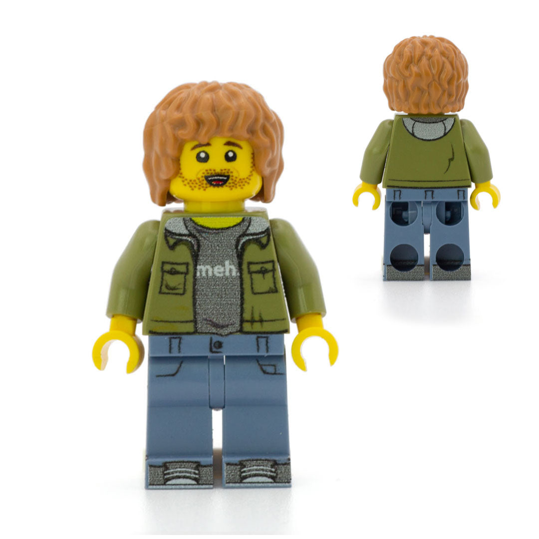 Roy, The IT Crowd - Custom LEGO Minifigure