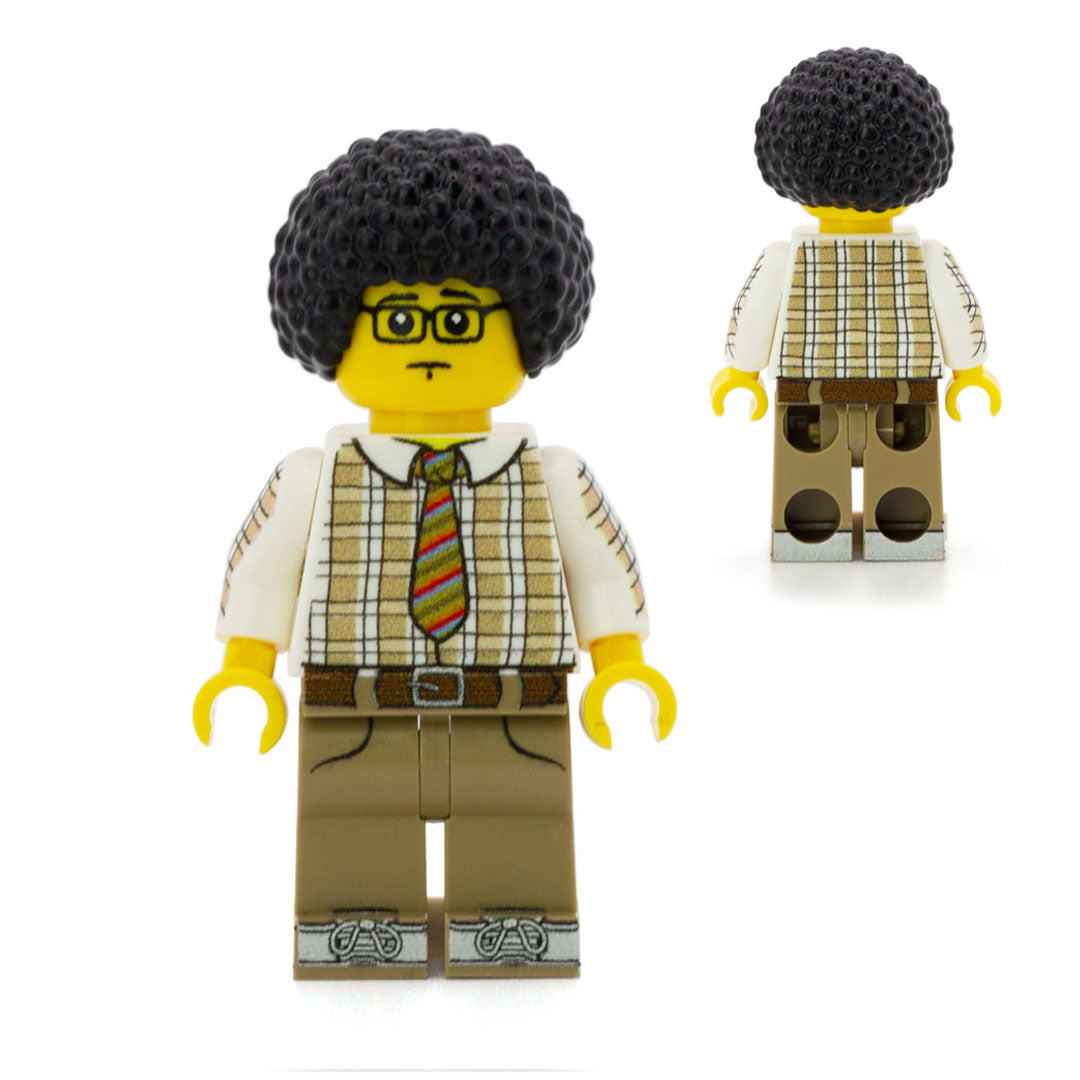 Moss, The IT Crowd - Custom LEGO Minifigure
