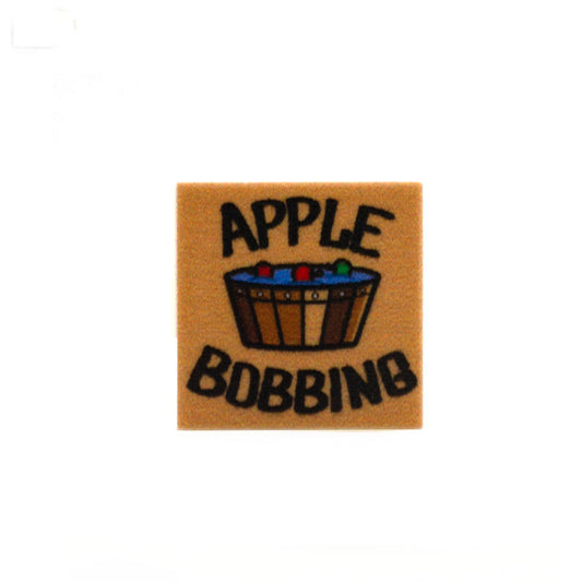 Apple Bobbing Sign - Custom Design Tile