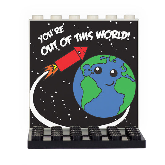 Out of this World Back Panel- Custom Design Display Panel and Stand