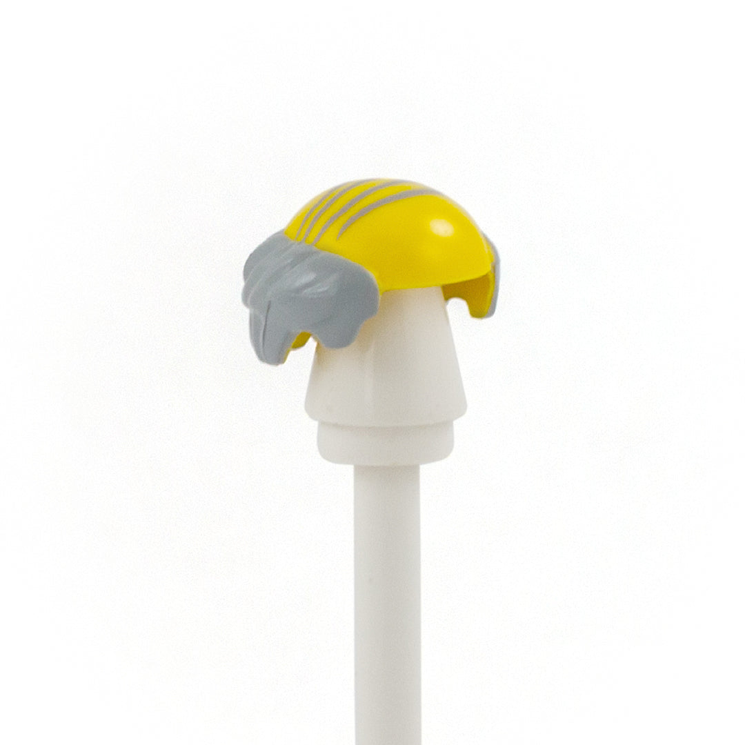 Bald Top with Light Combover - LEGO Minifigure Hair – Minifigs.me