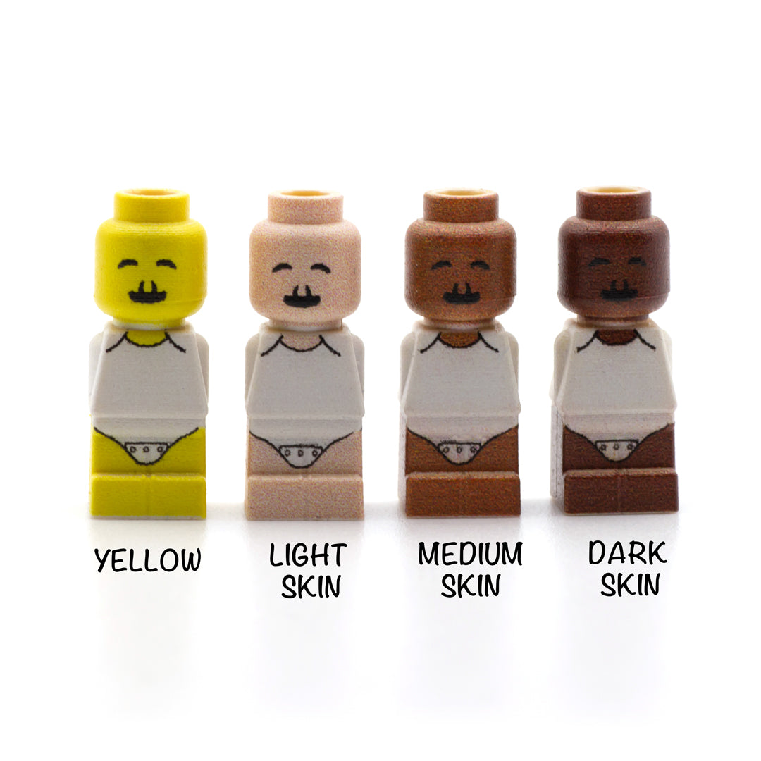 LEGO Baby with Bilateral Cleft Lip (Various Skin Tones) - Custom Design Microfigure