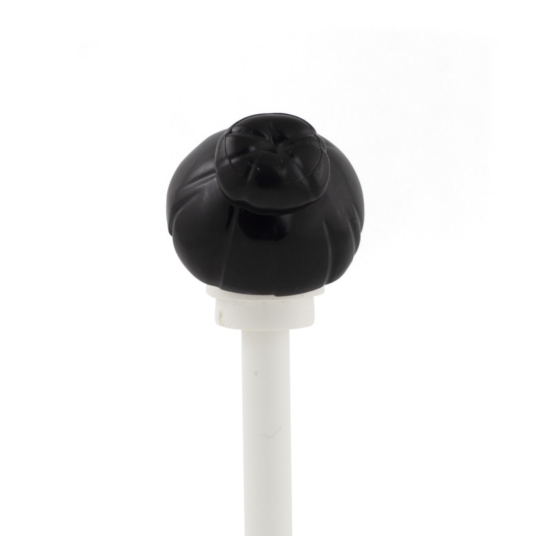 Black Bun LEGO MINIFIGURE HAIR