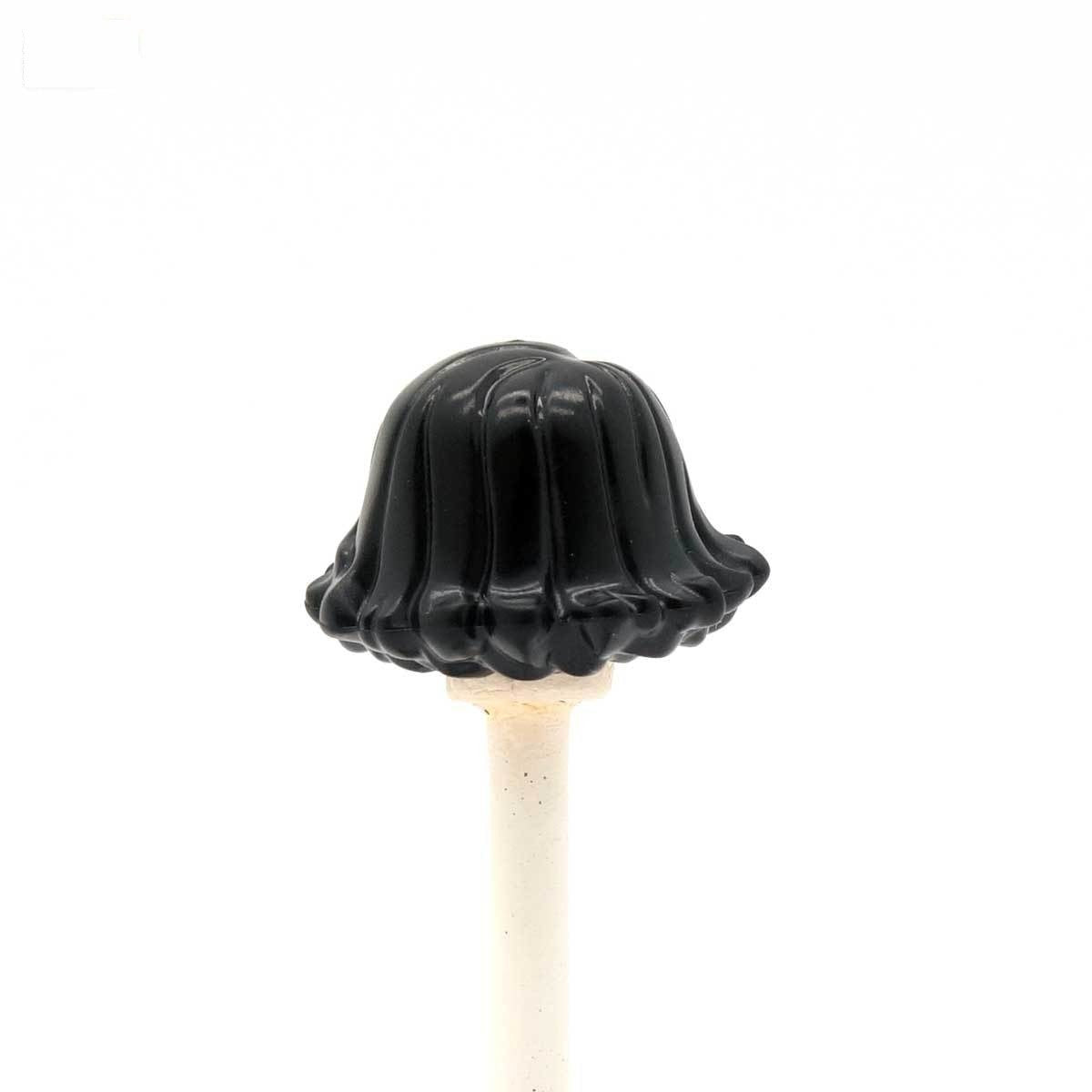Black Flicked Out Bob - LEGO Minifigure Hair