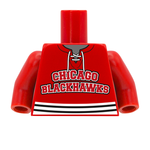 Ice Hockey Jerseys - Custom Design Minifigure Torso