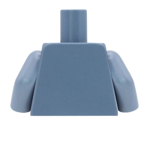Button Up Figure Women's Button Up Top - Custom Design Minifigure Torso – Minifigs.me