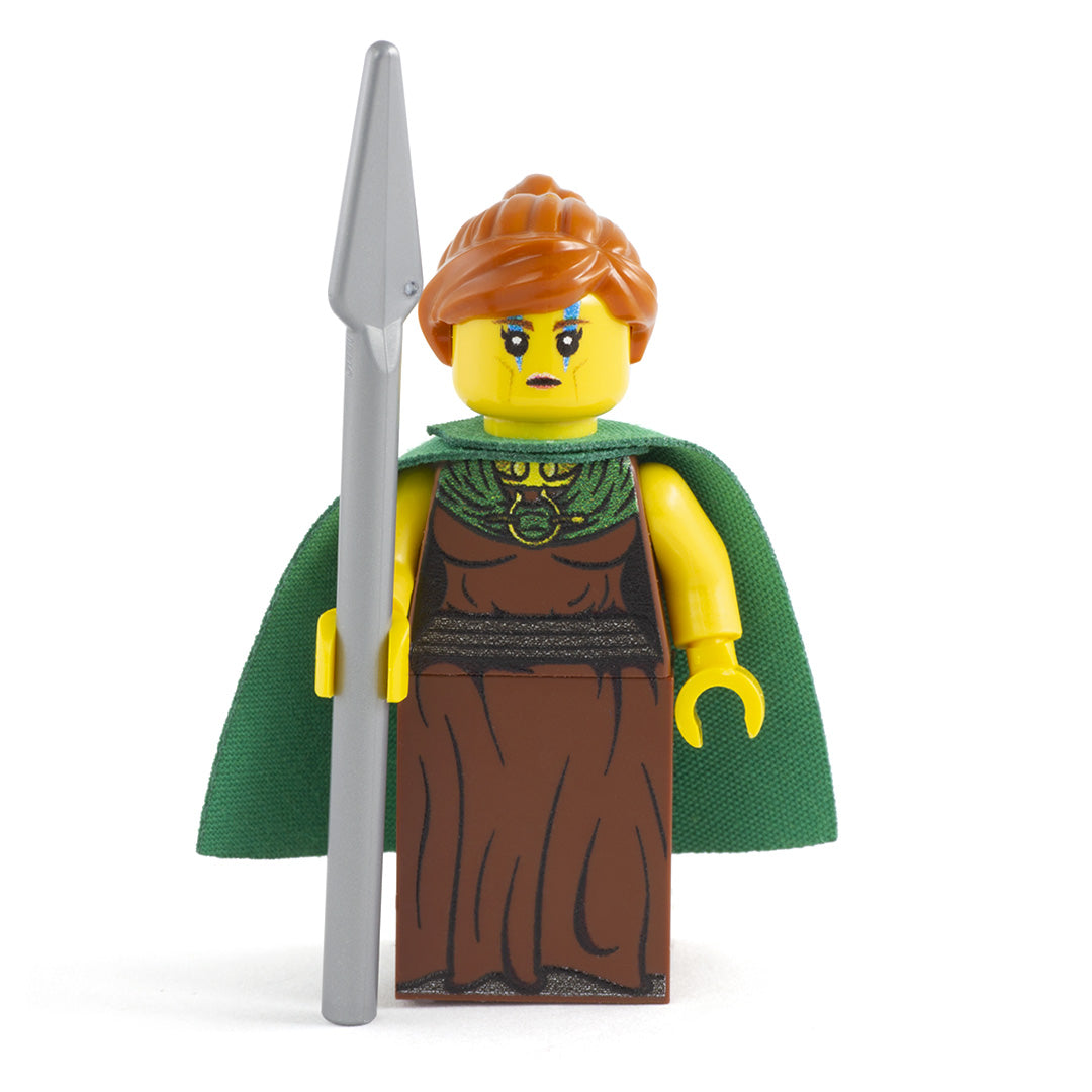 LEGO BOUDICA, BOUDICCA, BOADICEA (Celtic warrior) - Custom Design Minifigure