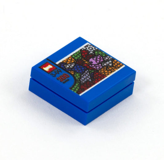 Box of Blocks - Custom Design Tile on top of 2 x 2 Plate