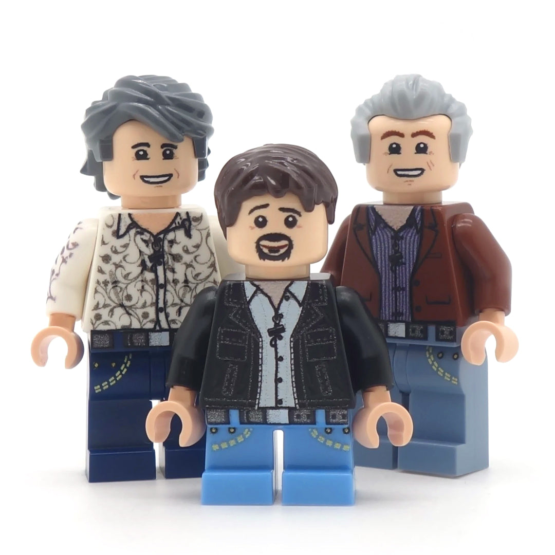 Top Gear - Richard Hammond, James May and Jeremey Clarkson - Custom Design LEGO Minifigures