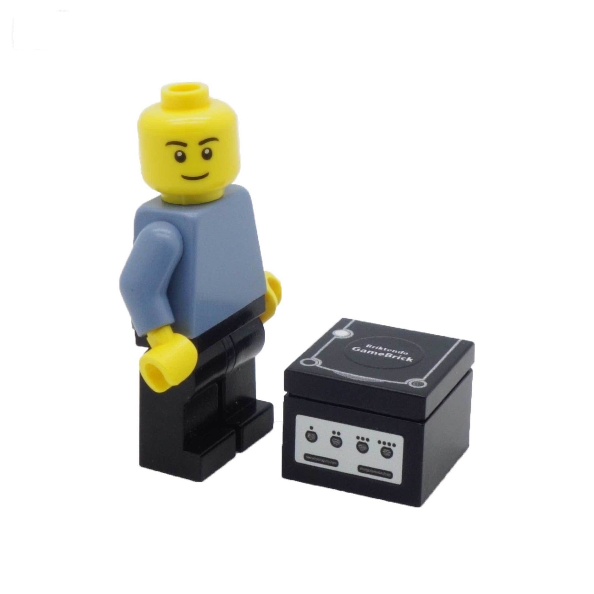 Custom Minifigure Gamer With Game Pad Made of LEGO Parts Perfect Gift for  Kids & Adults, Boy, Men, Video Games Fan 