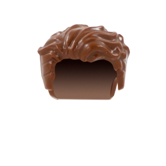 Brown Movie Star Hair - LEGO Minifigure Hair