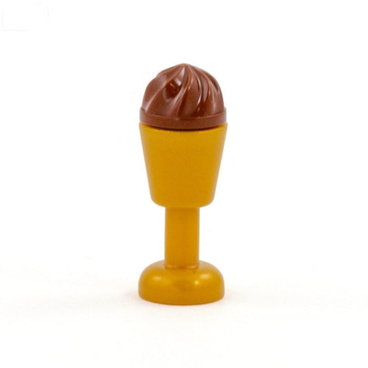 LEGO Ice Cream Scoop in a Golden Cup (Various Flavours) - Minifigure Accessory