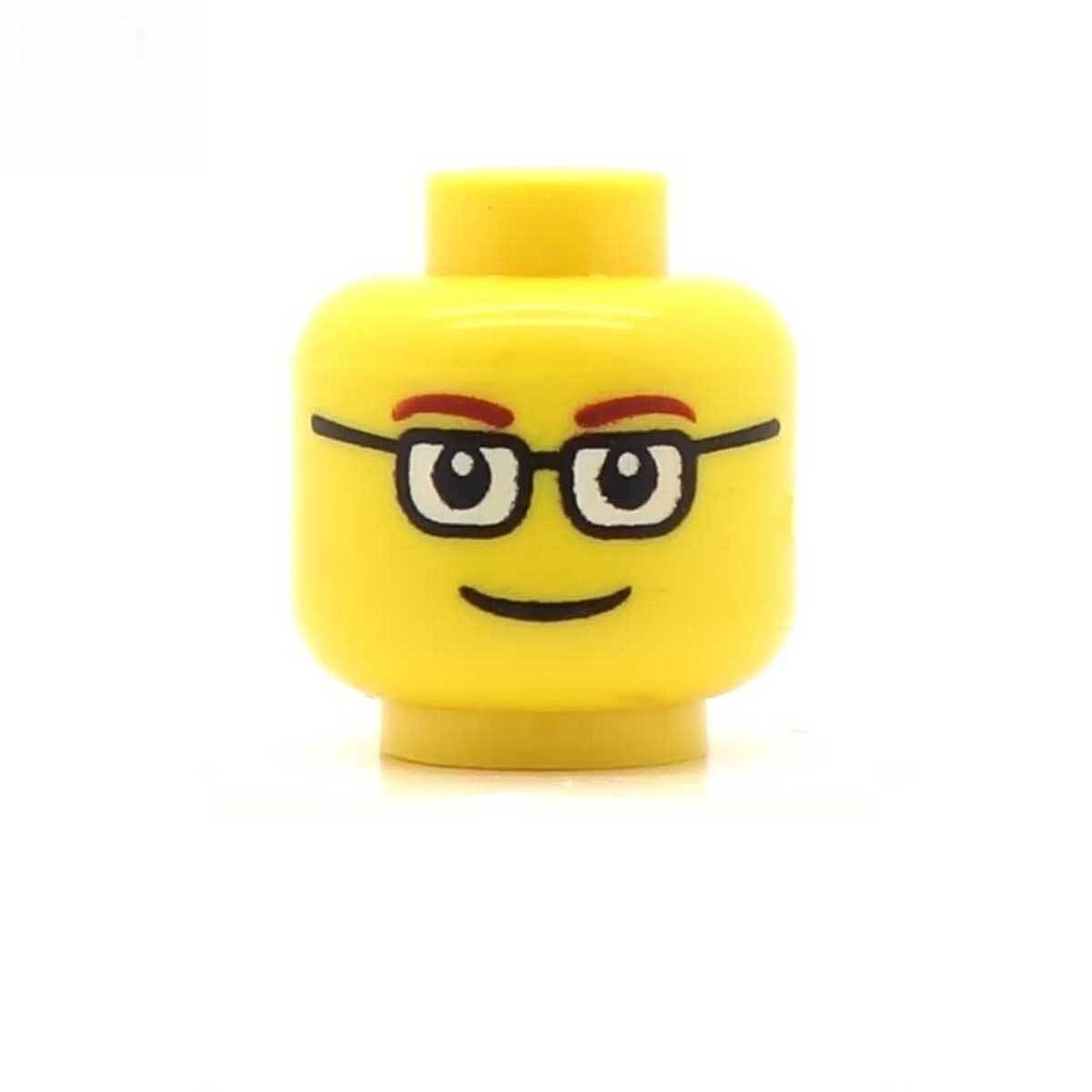 Classic Glasses LEGO Minifigure Head