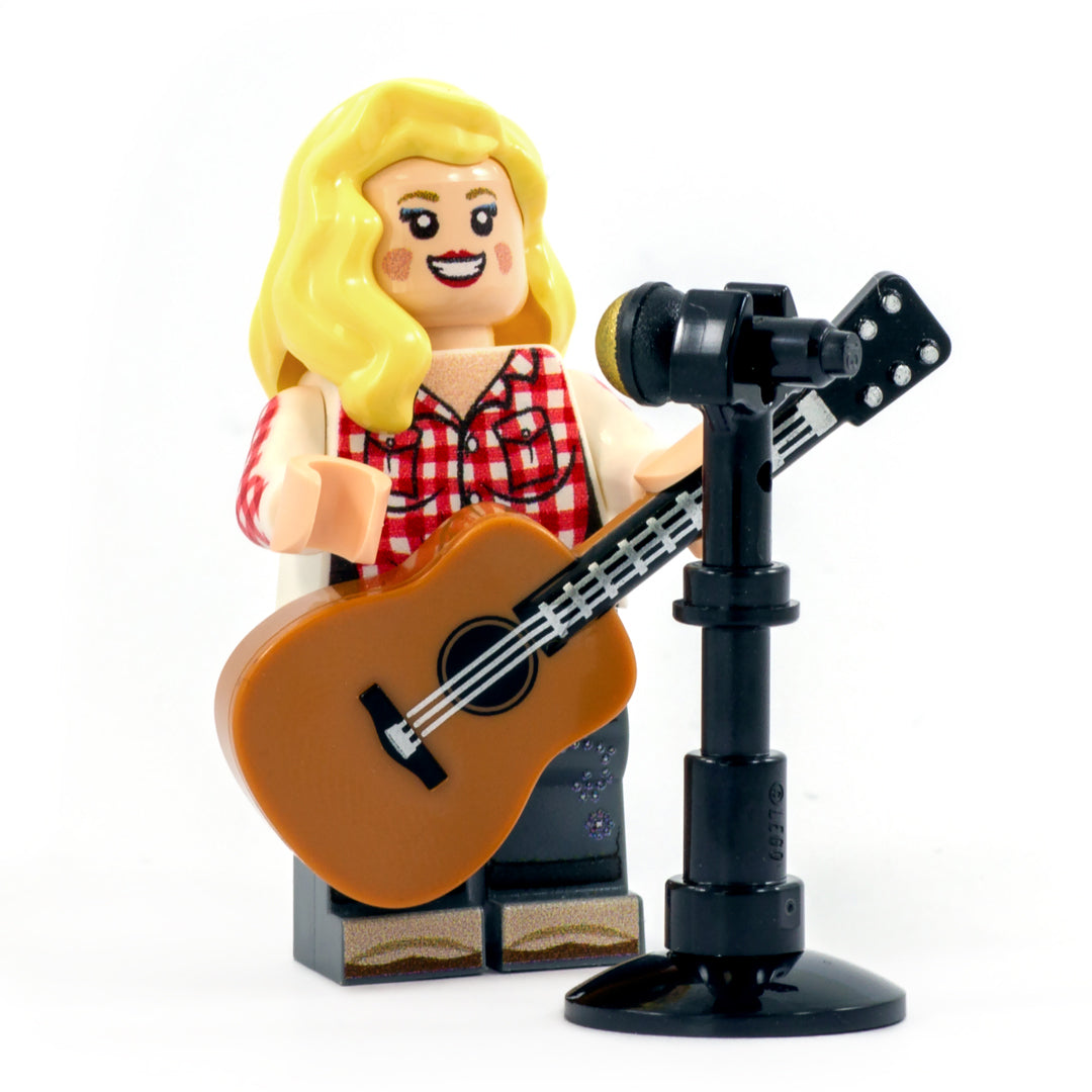 LEGO Dolly Parton the Country Music Singer - Custom Design Minifigure