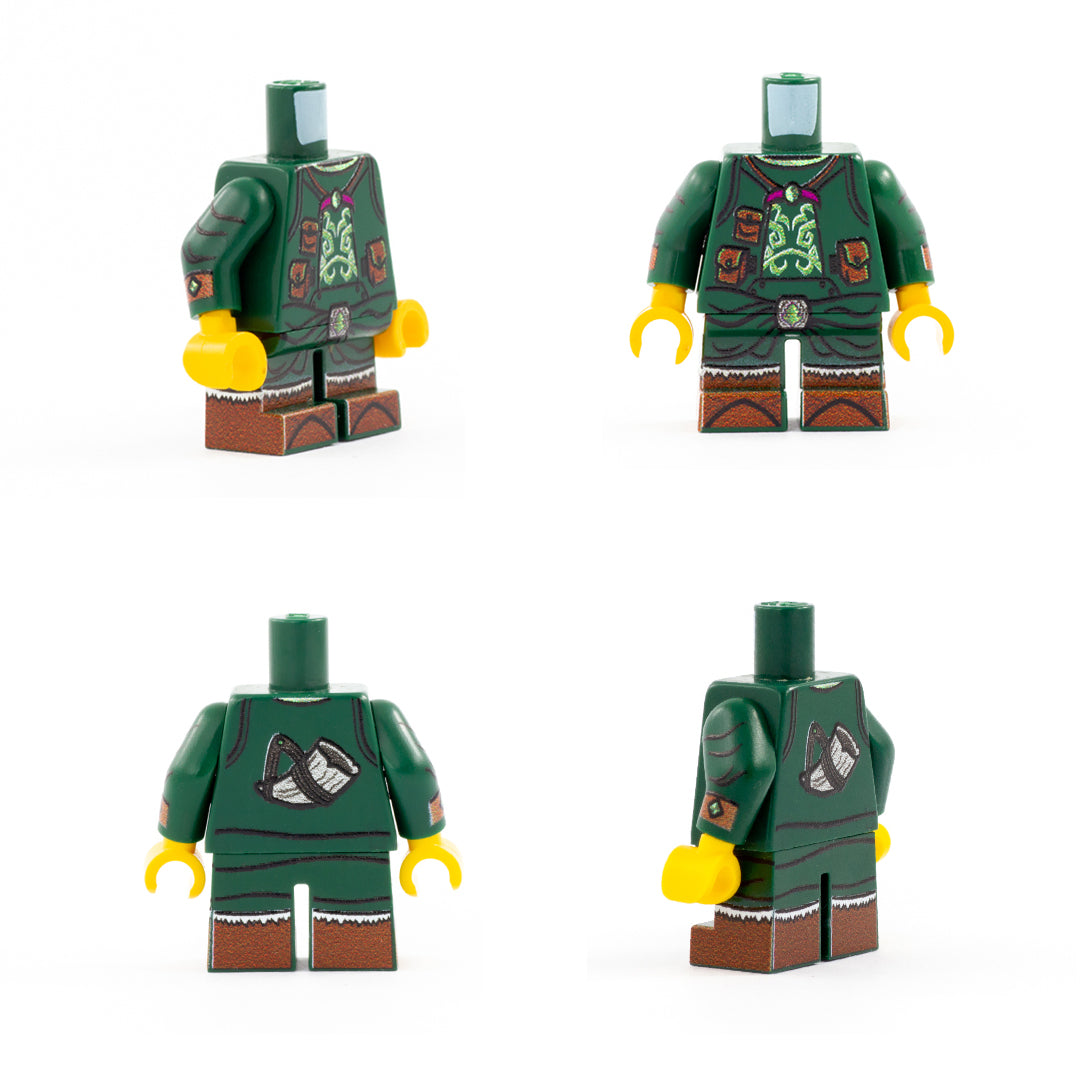 Custom Design LEGO Minifigure Legs and Torso