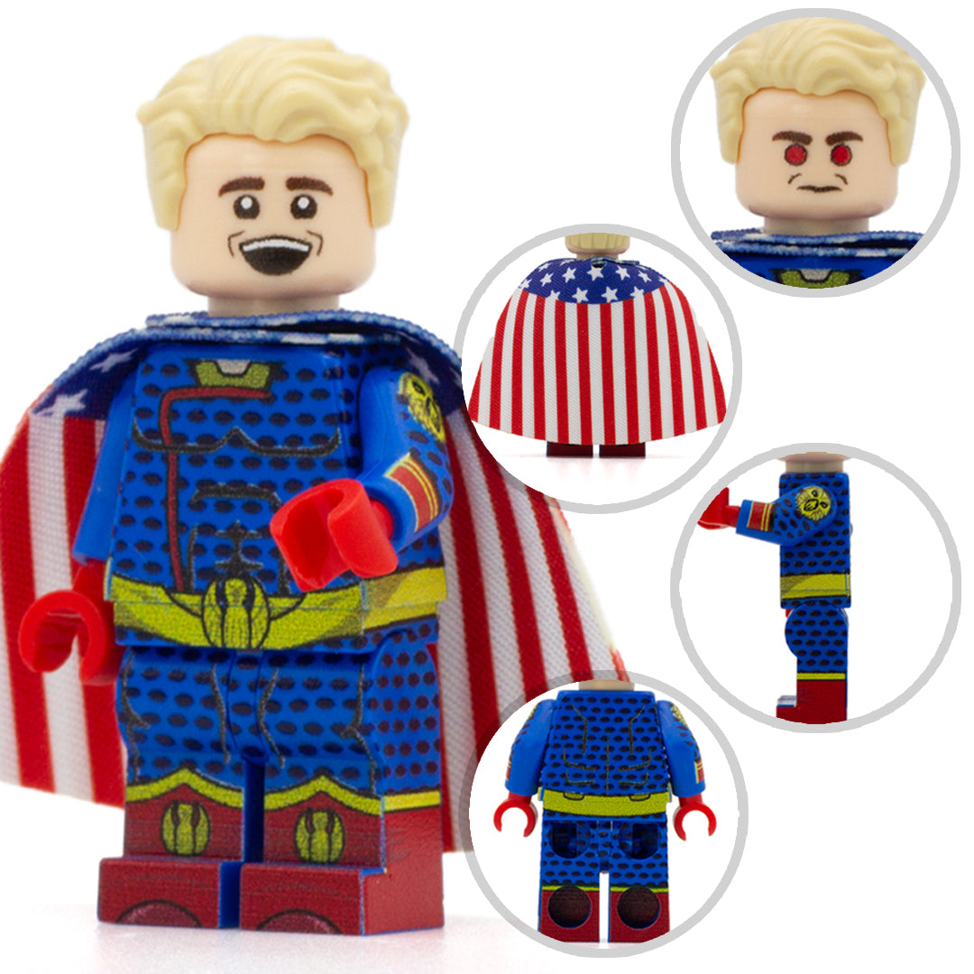 Superheroes and Other Boys - Custom Design Minifigure Set –