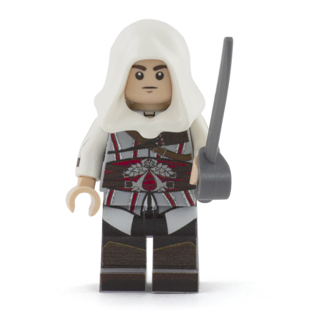 Ezio, Assassin's Creed, Leap of Faith - Custom Design LEGO Minifigure