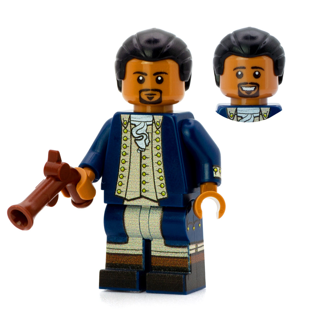 hamilton musical custom design LEGO minifigure (Alexander Hamilton / Lin Manuel Miranda))