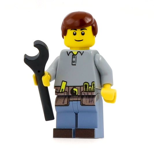 Handyman Dad - Custom Design LEGO Minifigure