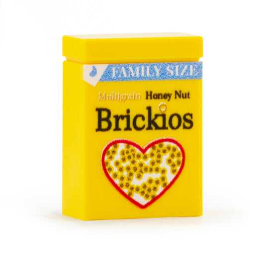 LEGO Brickios / Cheerios Cereal - Custom Design Minifigure Accessory (Food and drink)