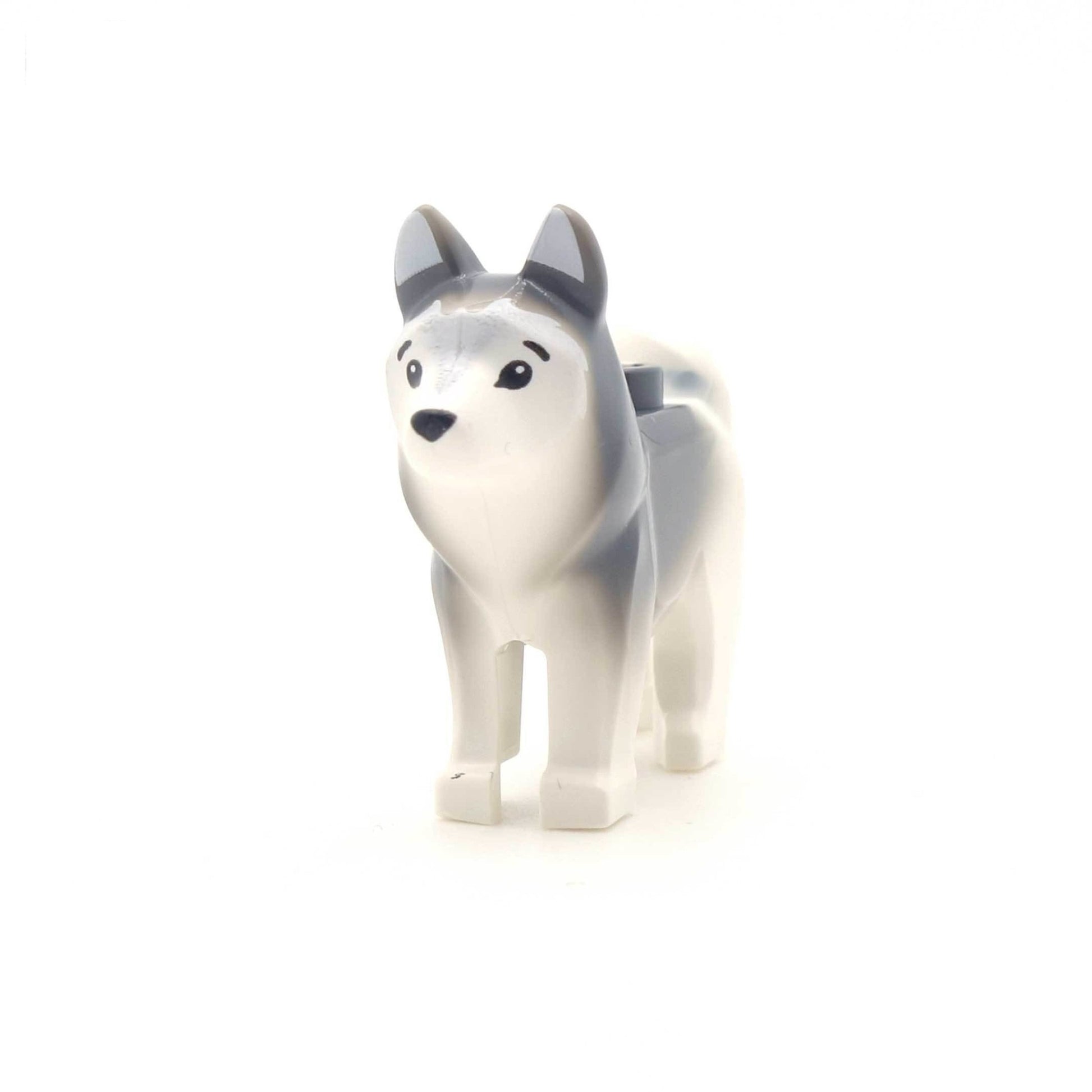 tråd tynd by LEGO Husky (White and Grey) – Minifigs.me
