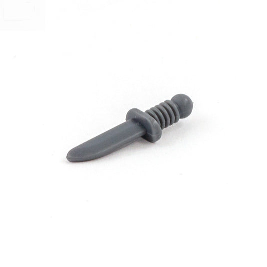 LEGO Letter Opener / Dagger (Grey)  - Minifigure Accessory (Plastic Toy)