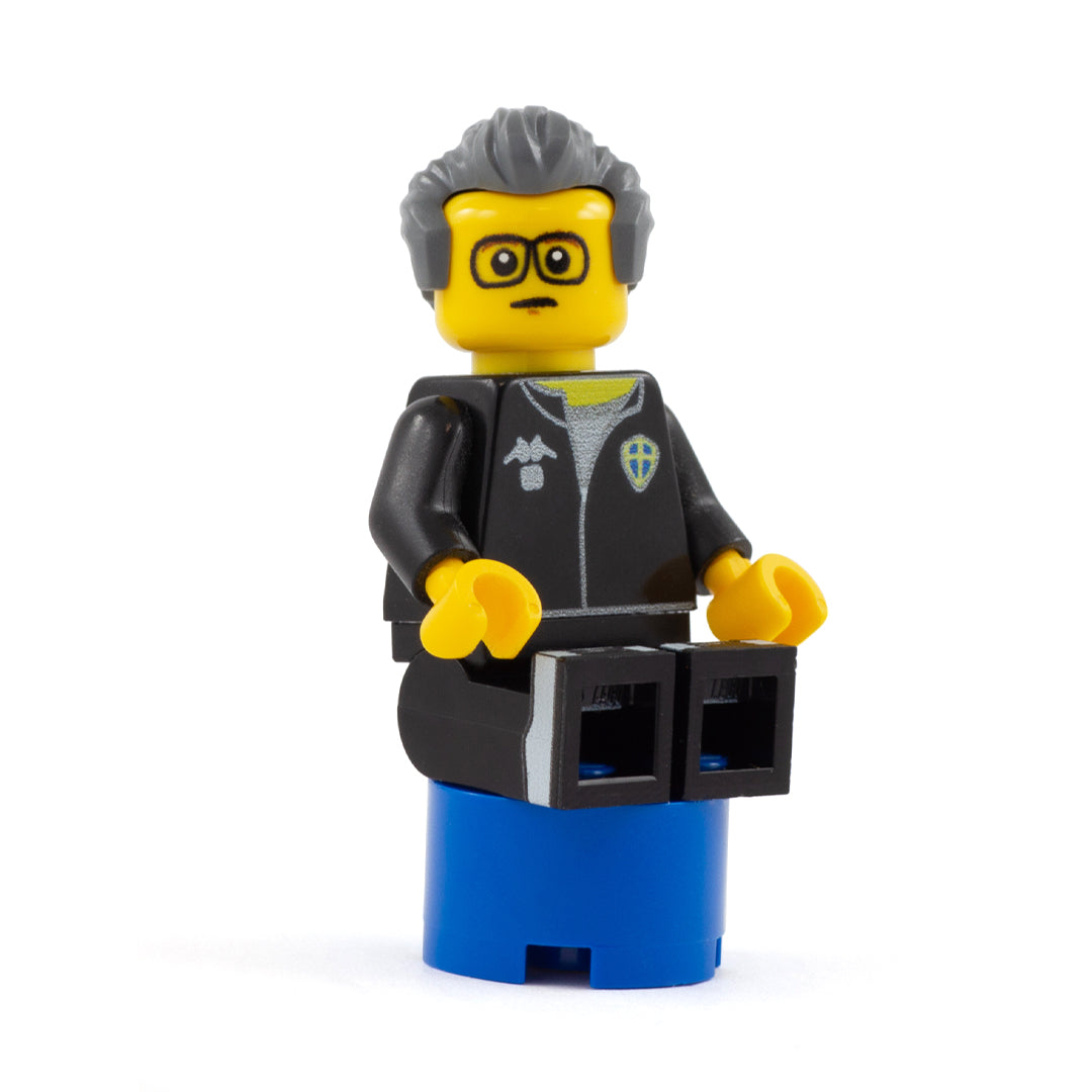 Marcelo Bielsa, Leeds Manager - Custom Design LEGO Minifigure