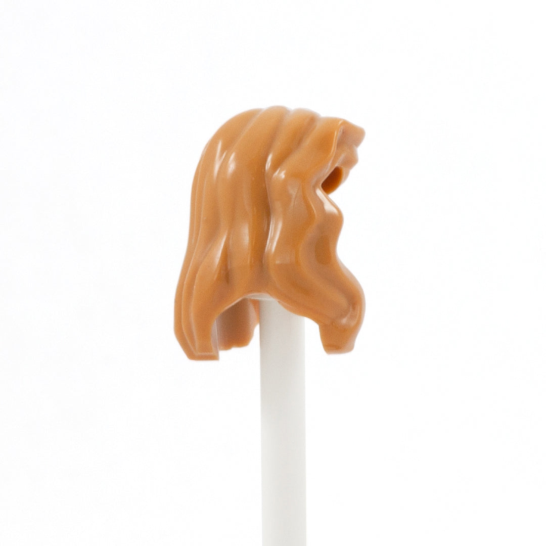 Light Ginger Wavy Hair - LEGO Minifigure Hair