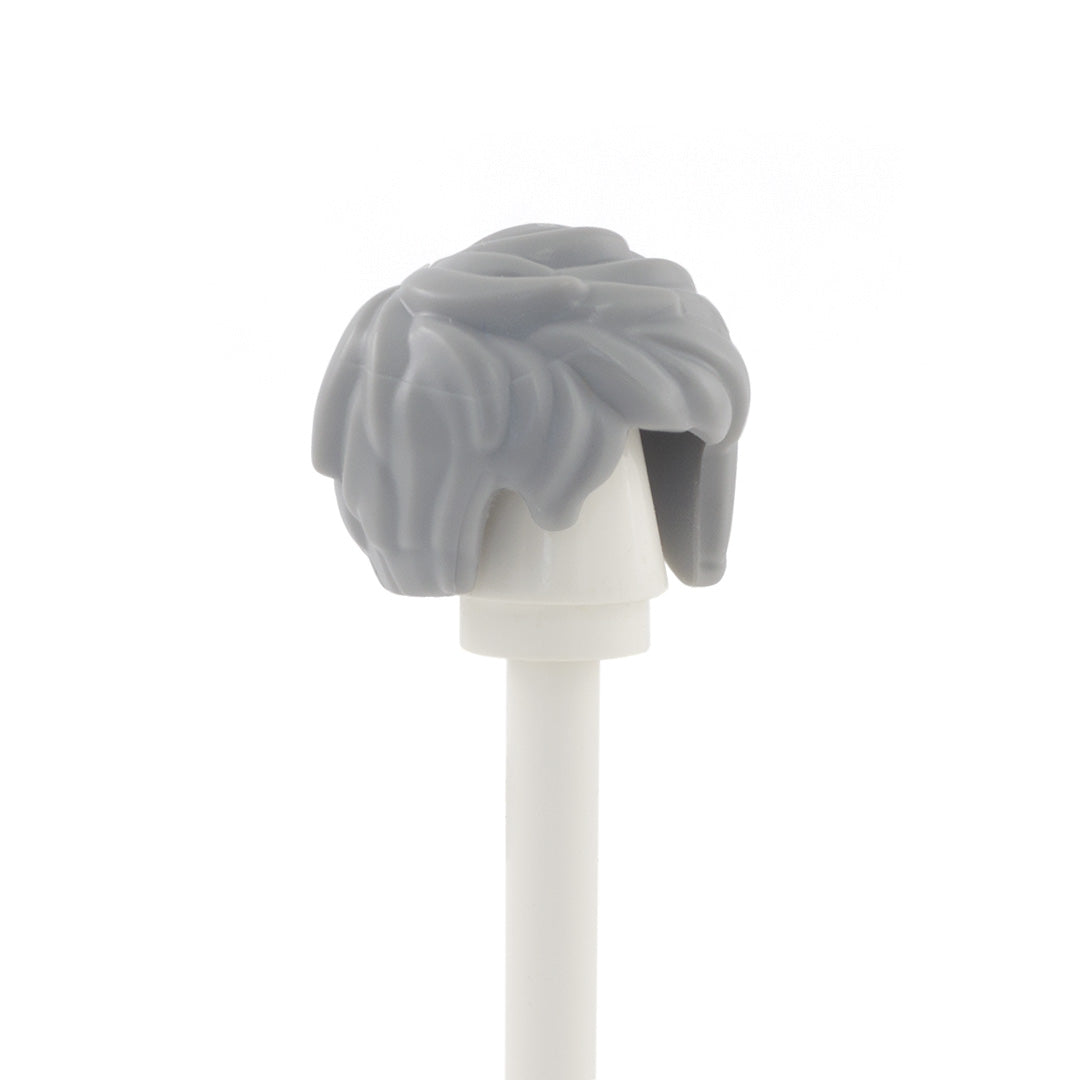 Lego grey hair online piece