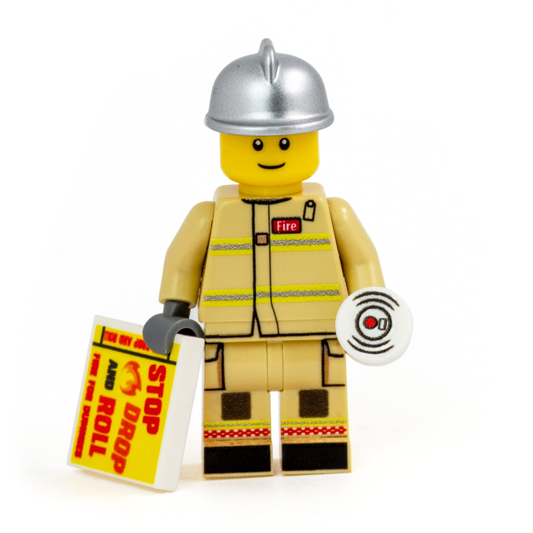 Lego custom firefighter hot sale