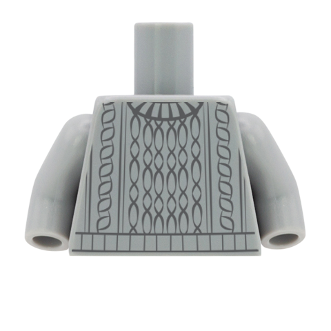 Cable Knit Jumpers - Custom Design Minifigure Torso