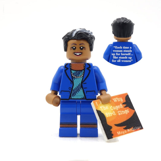 Maya Angelou - Custom Design LEGO Minifigure