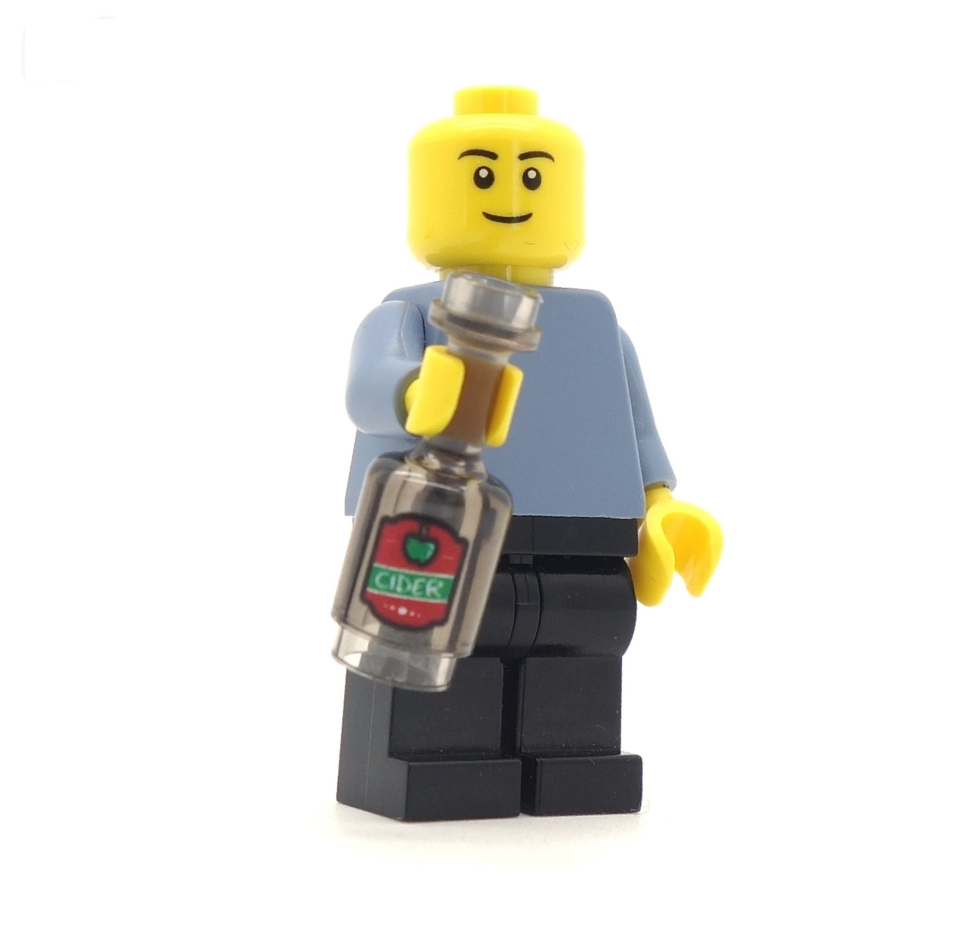 Bottle of Cider - Custom Printed LEGO Bottle