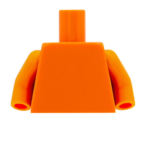 Cropped Shirt with Knot – Minifigure Torso Design - Custom