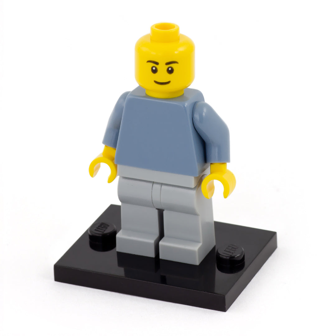 Little Black Baseplate - LEGO Baseplate