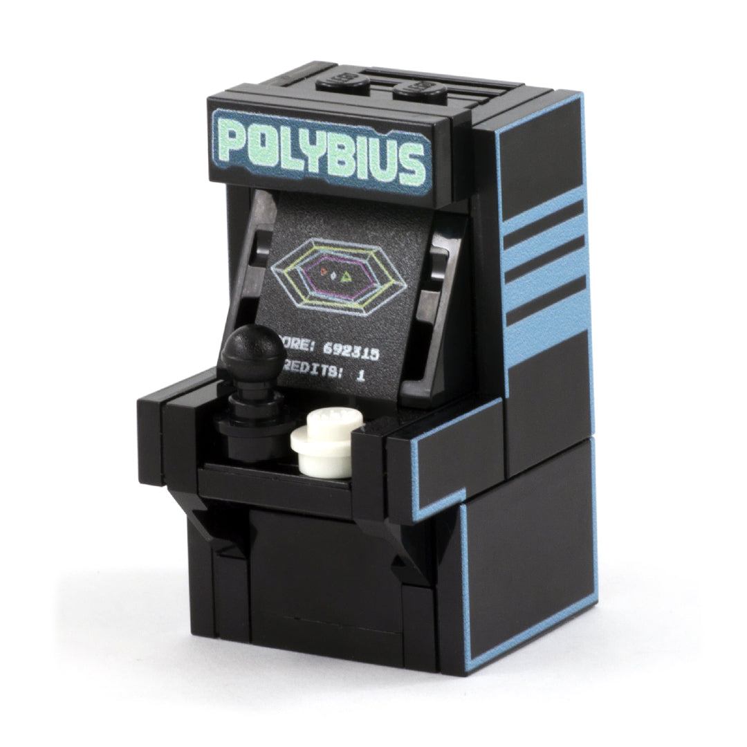 LEGO Polybius Arcade Cabinet - Custom Minibuild Display