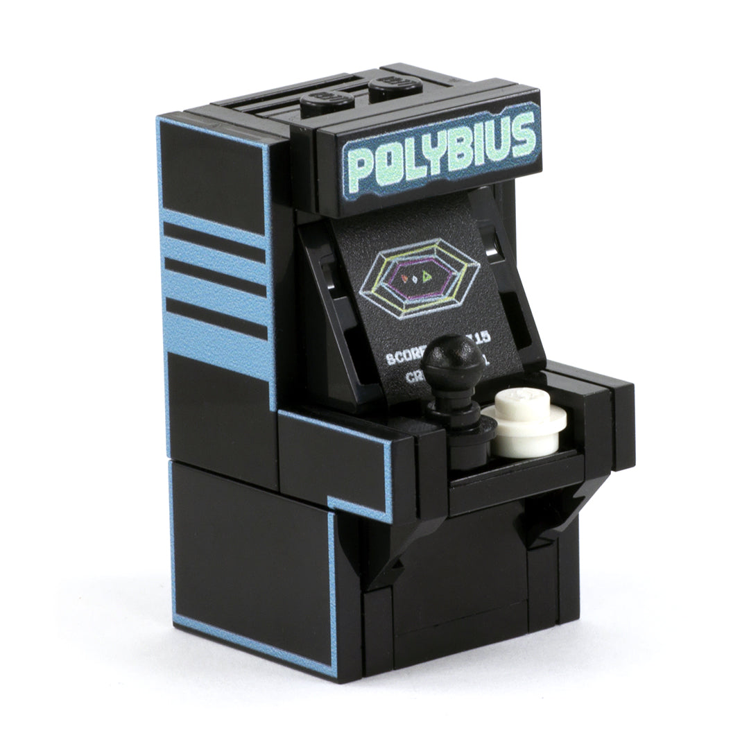 LEGO Polybius Arcade Cabinet - Custom Minibuild Display