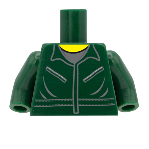 Boiler Suit - Custom Design Minifigure Torso