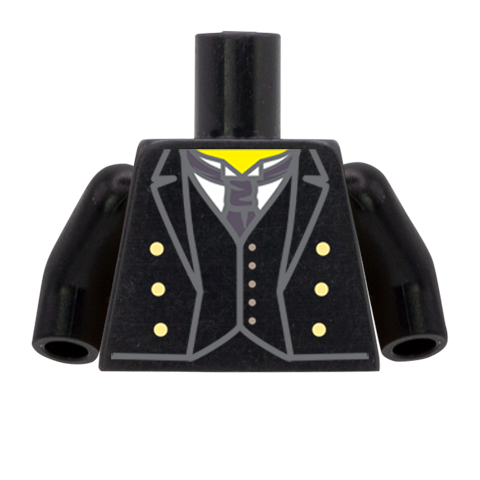 Scottish Tuxedo - Custom Design Minifigure Torso