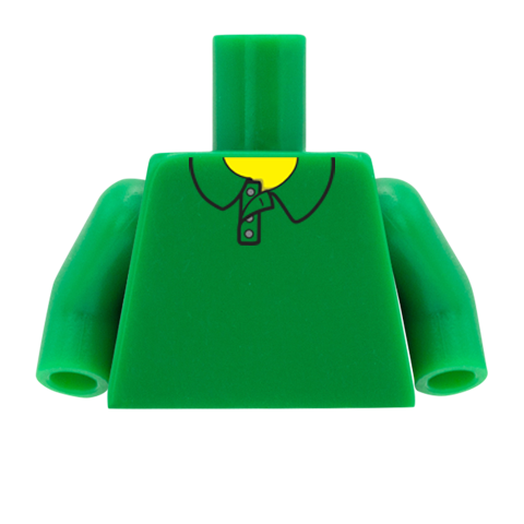 Polo Shirt - Custom Design Minifigure Torso